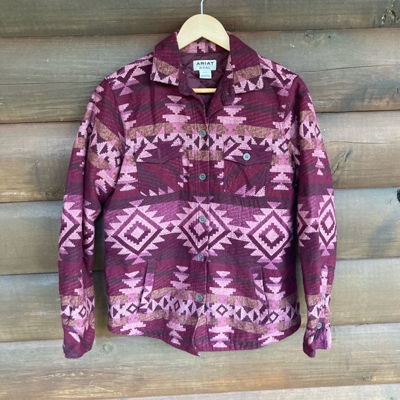 Ariat | Aztec Southwestern Shacket - Picture 3 of 11